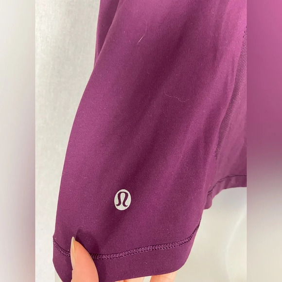 Lululemon Athletica  Stuff Your Bra cross cross Tank Pink Plum - Picture 10 of 13